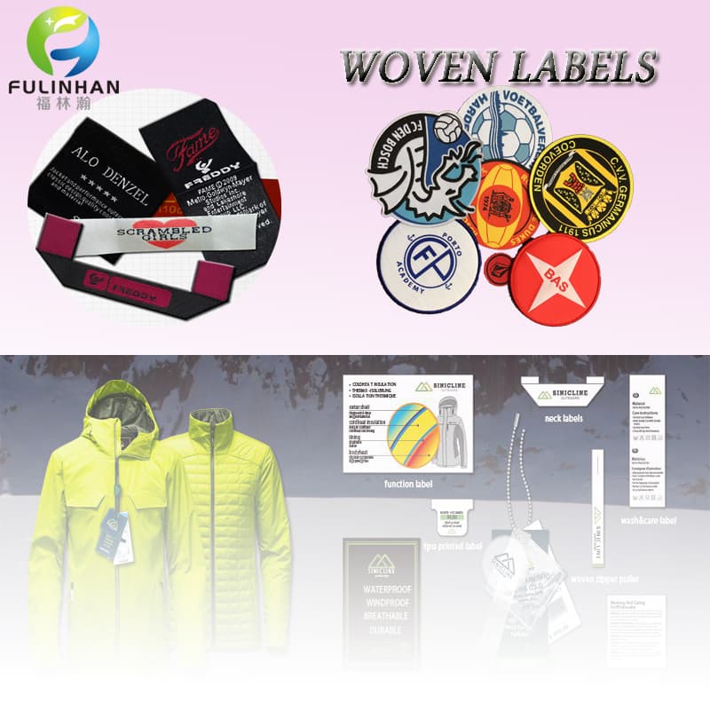 High-density woven labels High-density woven labels